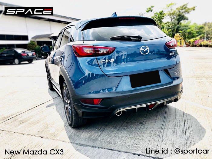 ชุดแต่ง Mazda cx3 2018 2019 ทรง SPACE สเกิร์ตแต่ง Mazda cx3 Skyactiv ชุดแต่งรอบคัน cx3 แต่งสวย ใหม่ล่าสุด