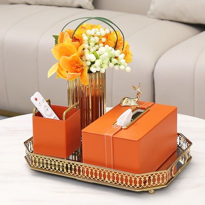 CT031E008 DECHOME เซทของใช้สีส้ม ชุดเซทของใช้ ของใช้ในบ้าน ชุดเซทสำหรับตกแต่งบ้าน ของใช้ในครัว เซทของขวัญ ของตกแต่งบ้าน