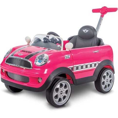 Avigo Foot to Floor Ride On Mini Cooper,Pink ของแท้จากอเมริกา ส่งฟรี
