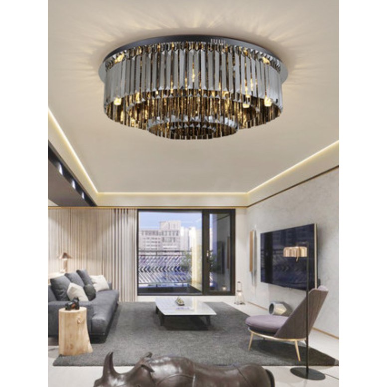 CT002A004 SOTMIA LUXURY CRYSTAL CEILING LAMP โคมไฟเพดาน โคมไฟคริสตัล โคมไฟคริสตัลหรูหรา สร้างสรรค์ ที่เรียบง่าย ทันสมัย