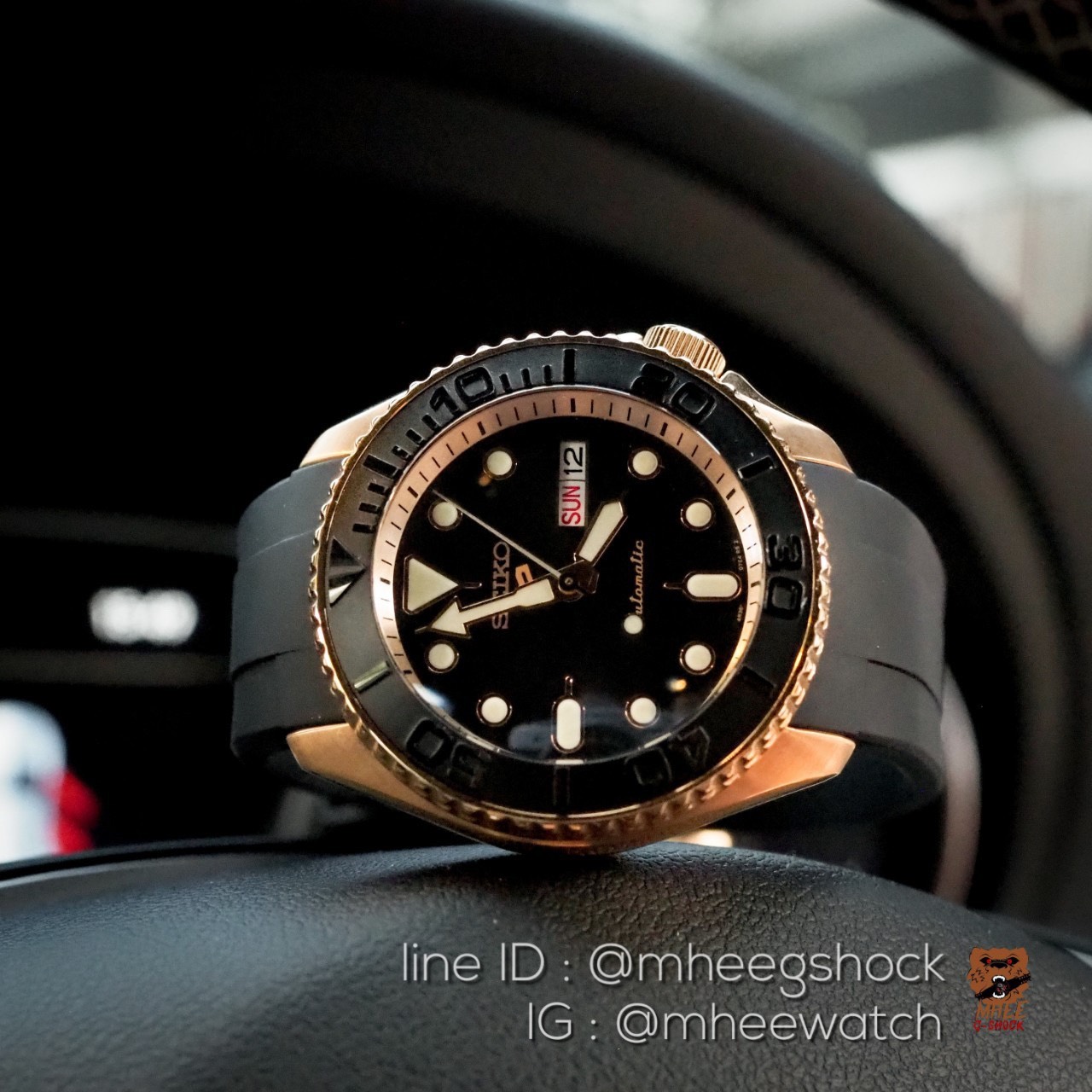 Seiko SRPD76K Modify Yacht Master Rose Gold
