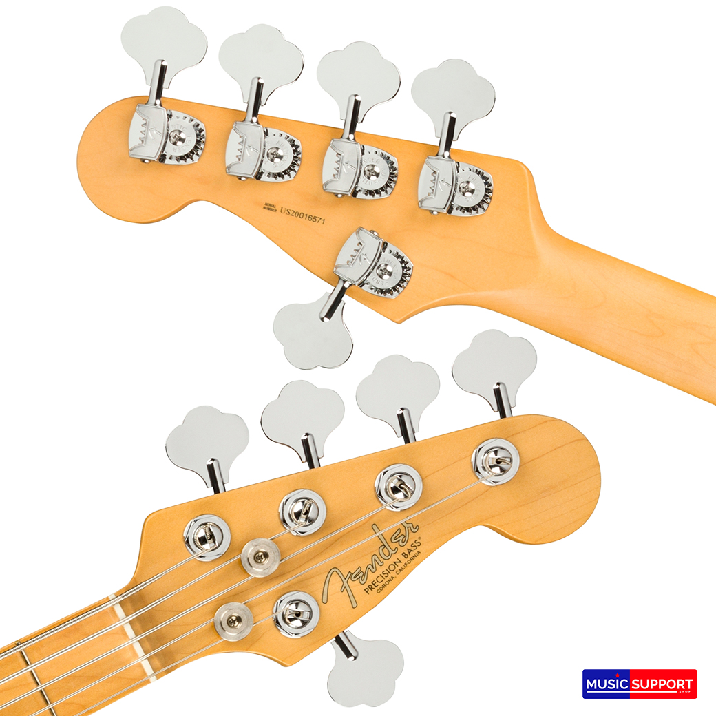 เบสไฟฟ้า Fender American Professional II Precision Bass®V MN Miami Blue