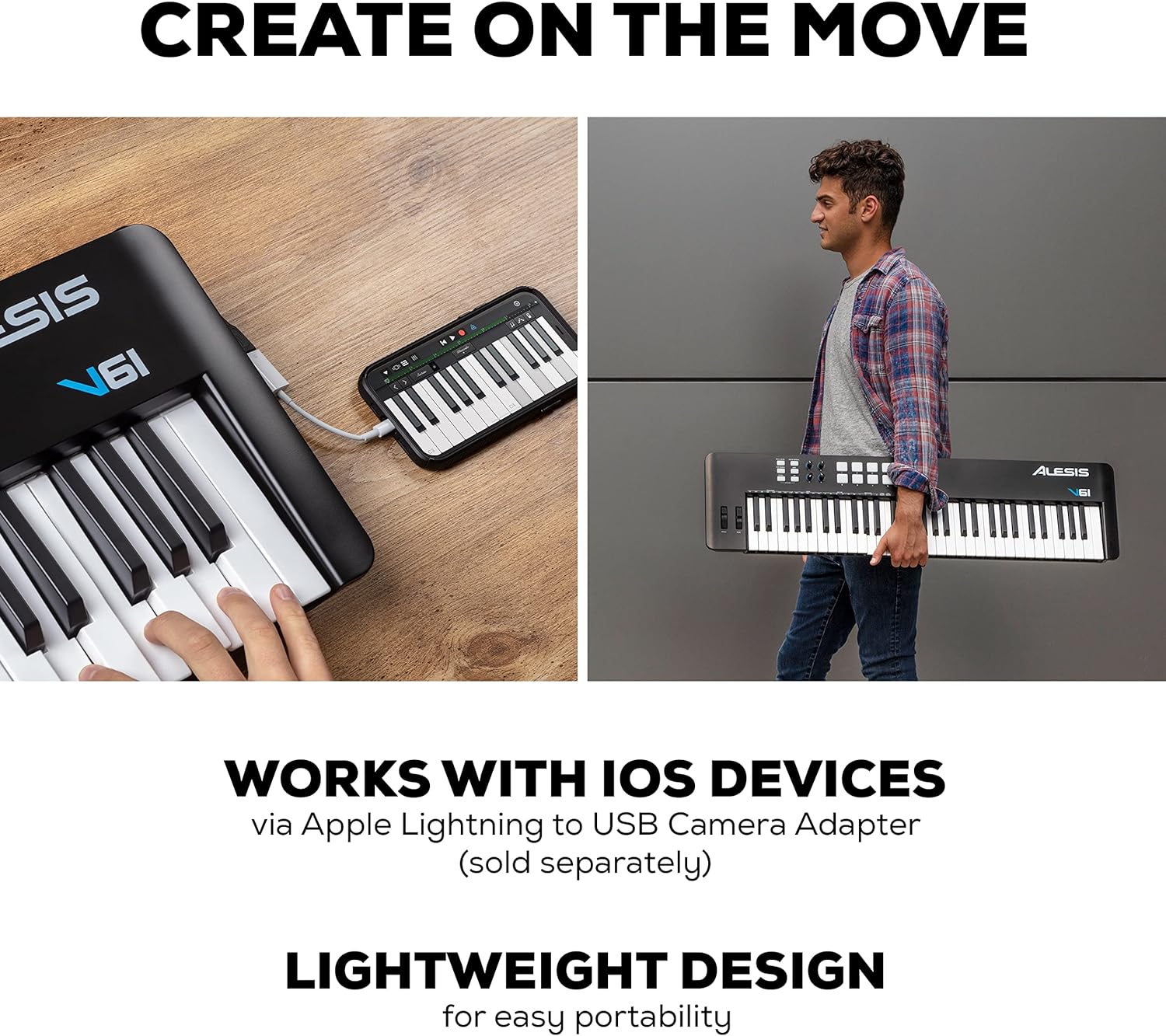 Alesis V61 MKII MIDI Controller 61 คีย์