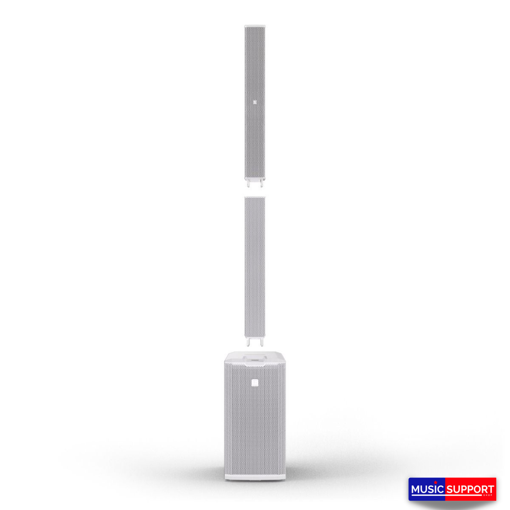 LD Systems MAUI® 11 G3 W Portable cardioid column PA system, white