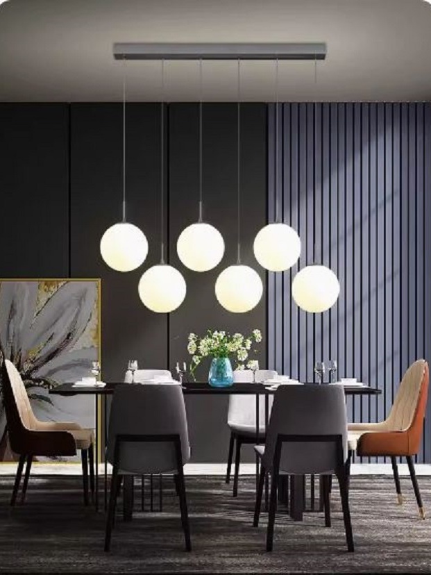 CT206A239 SOTMIA chandelier โคมไฟระย้าโมเดิร์น โคมไฟห้องนั่งเล่น Nordic