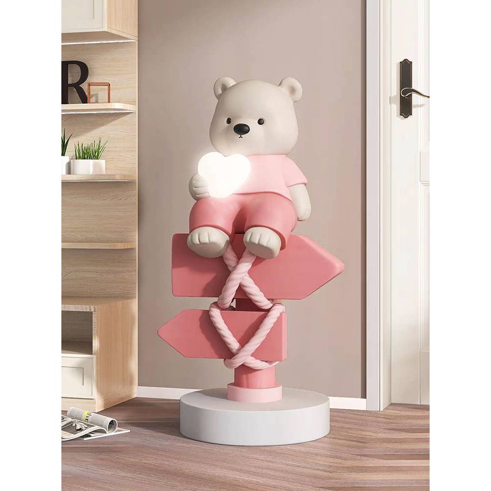 CT197A180 SOTMIA Bear Lamp โคมไฟตั้งพื้น โคมไฟตั้งโต๊ะ โมเดลหมี