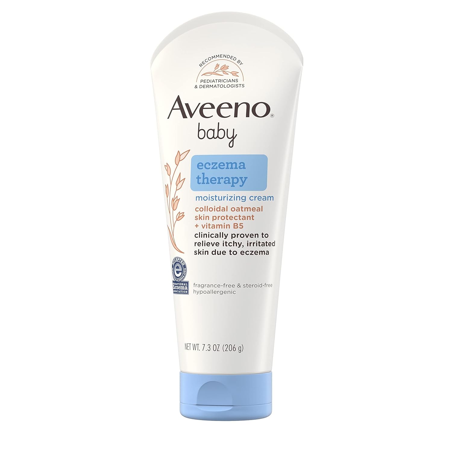 Aveeno Baby Eczema Therapy Moisturizing Cream ครีมบำรุงผิวสำหรับเด็กที่ผิวแพ้ง่ายและผิวแห้งมาก