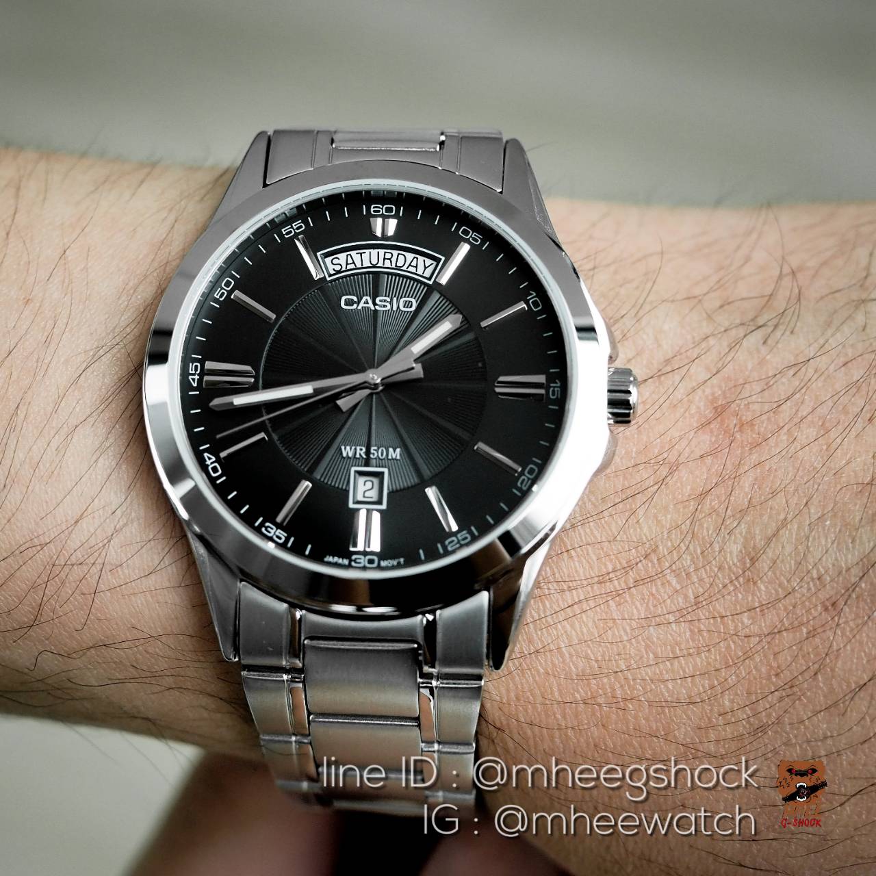 นาฬิกา คาสิโอ้ Casio Day-Date ของแท้ 100% รับประกันศูนย์ Central