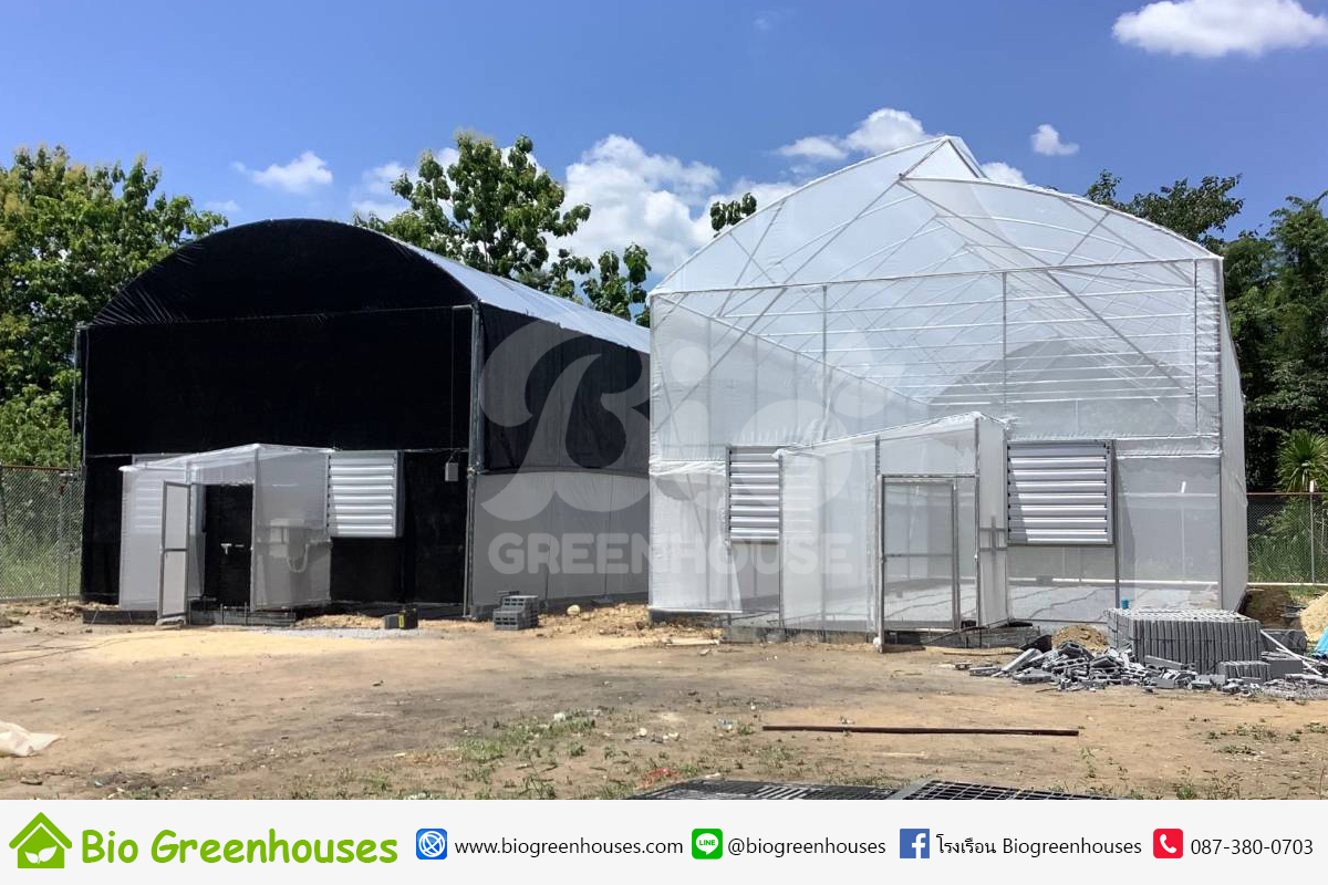 โรงเรือนEVAP และ โรงเรือนกอไก่ ขนาด 8x20ม. จ.ชลบุรี