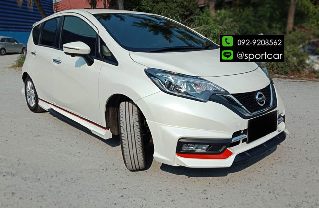 ชุดแต่งNissan Note ทรง I-Deo RB ท่อคู่สปอร์ต ,นิสสันโน๊ต แต่งสวย งานคุณภาพ ราคาไม่แรง