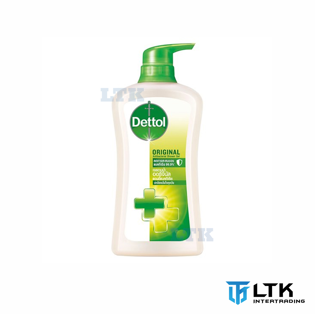 Dettol สบู่เหลวอาบน้ำฆ่าเชื้อ รุ่นOriginal ขนาด 500มล (ขวดปั้ม)
