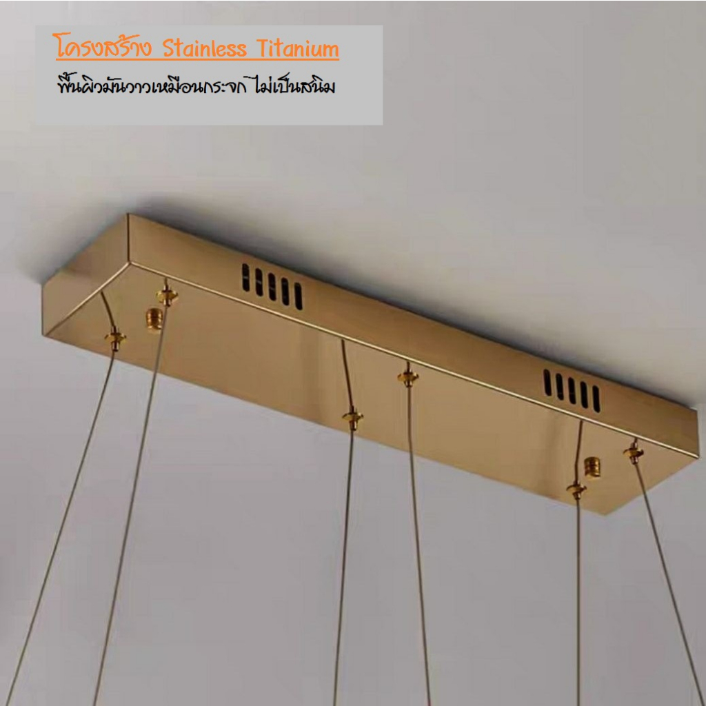 CT181A133 SOTMIA โคมไฟโต๊ะอาหาร โคมไฟระย้าโต๊ะอาหาร โคมไฟระย้า โคมไฟคริสตัล โคมไฟห้องรับประทานอาหาร โคมไฟบาร์