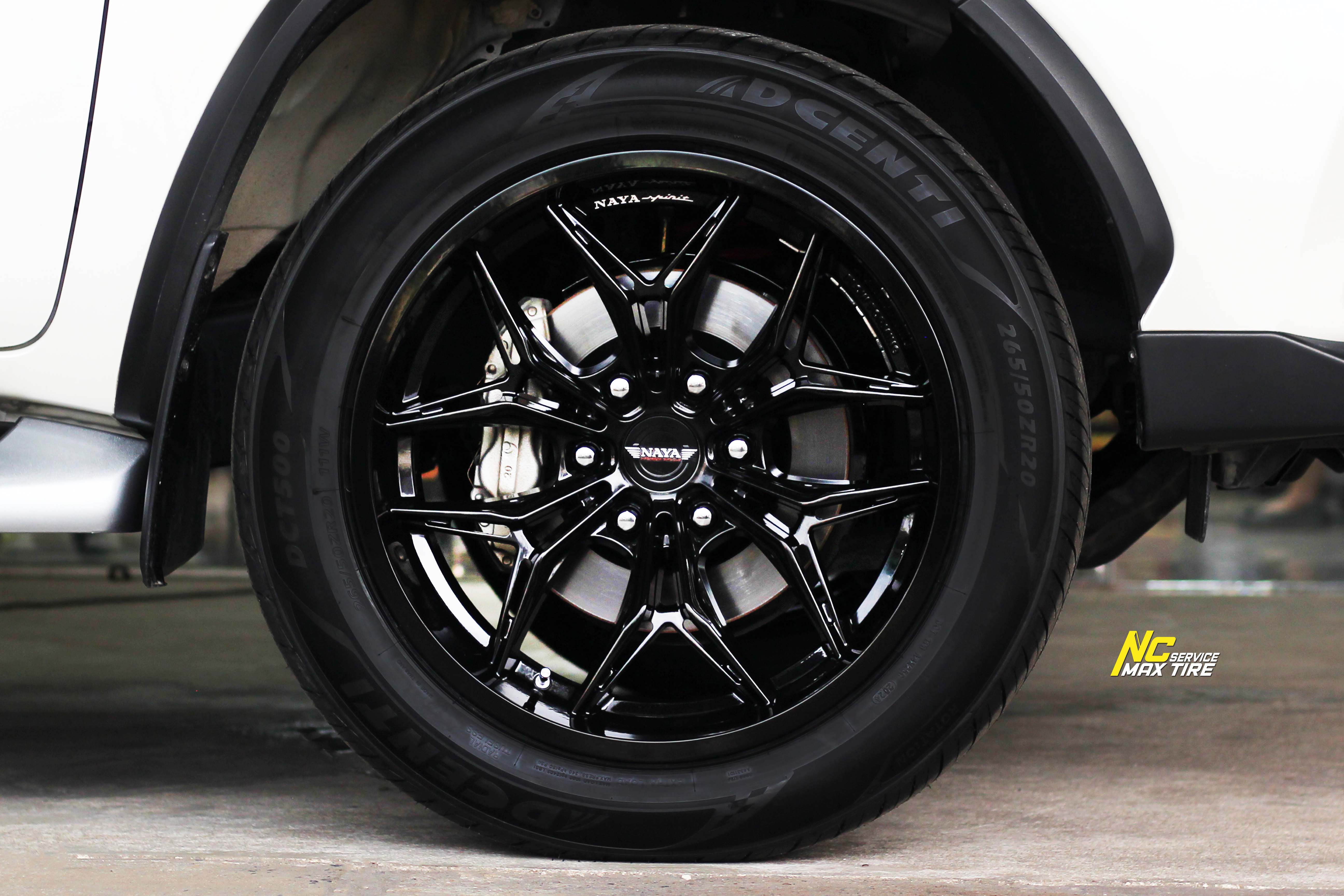 NCรีวิว.EP685 TOYOTA FORTUNER TRD NAYA Wheels : ALPHA-T63 20x9.5 6H139.7 ET0 ล้อแม็กสีดำเงาทั้งวง NCล้อแม็ก