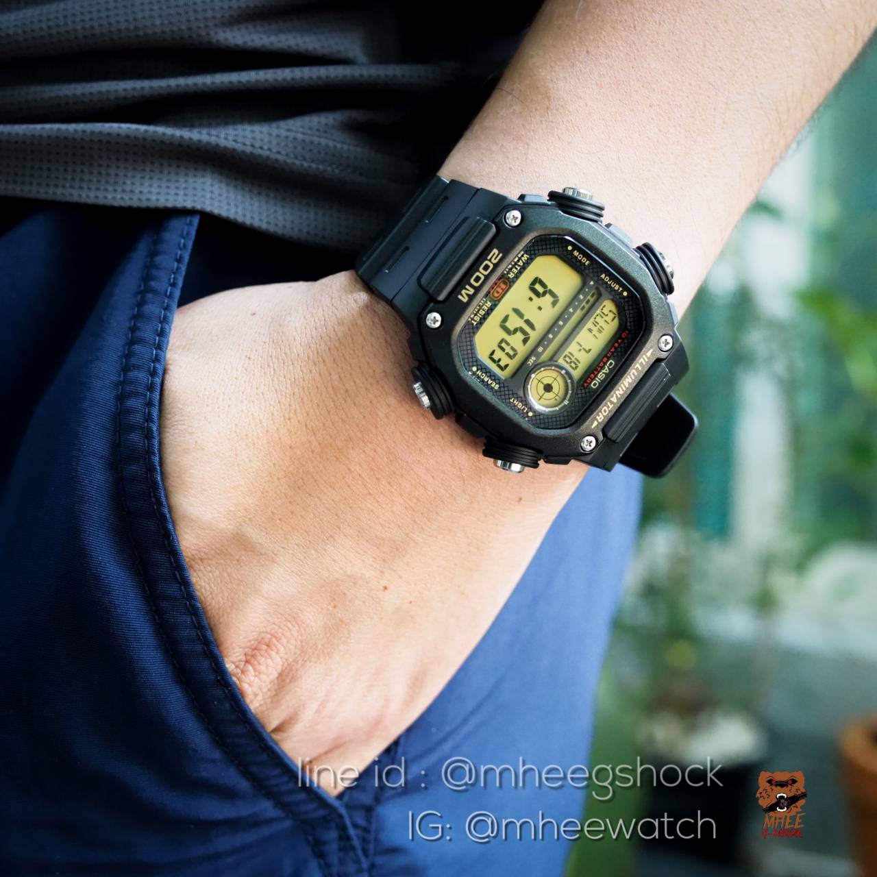 นาฬิกา Casio ยักษ์ทอง ของแท้ ประกันศูนย์เซ็นทรัล 1ปี