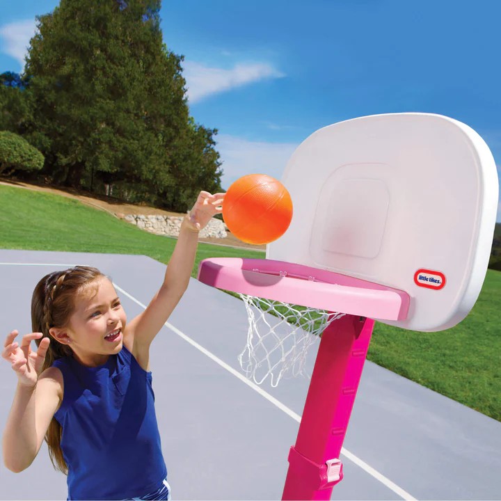 Little Tikes TotSports Easy Score Basketball Set แป้นบาสเกตบอลปรับระดับได้