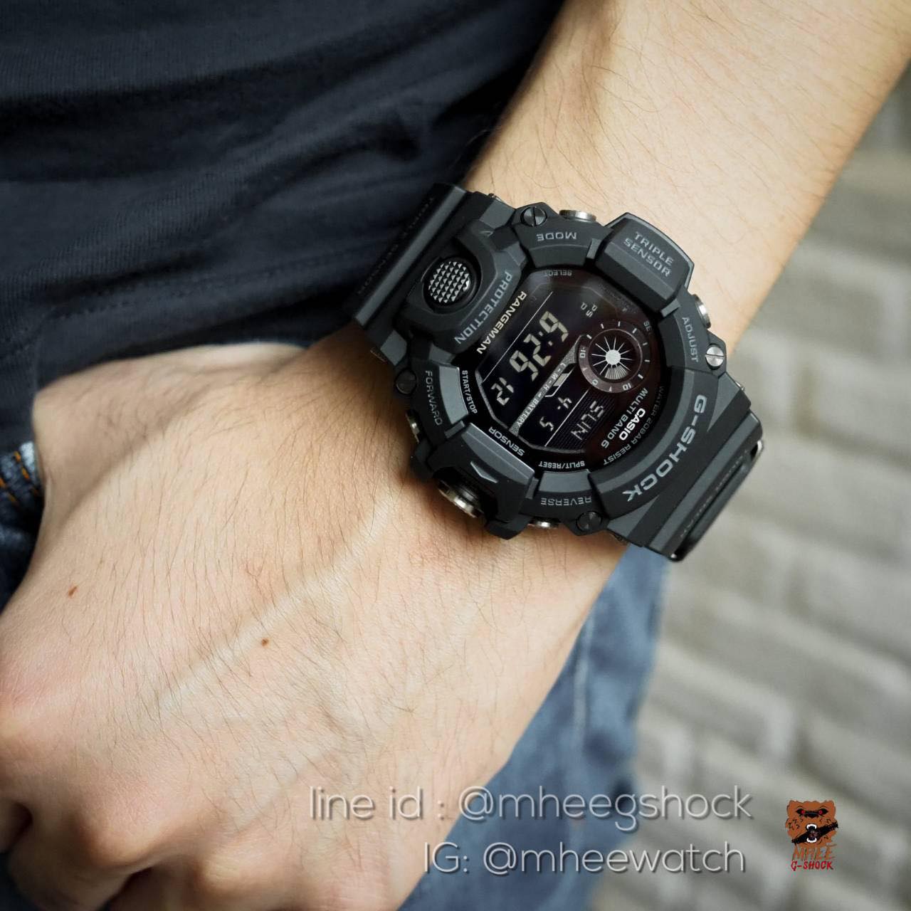 นาฬิการุ่นใหม่ล่าสุดจาก MASTER OF G รุ่น RANGEMAN GW-9400-1b
