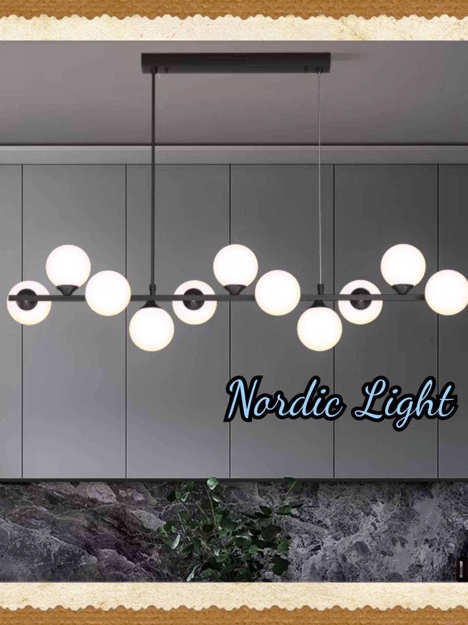 CT205A220 SOTMIA โคมไฟโต๊ะทานข้าว โคมไฟ เคาน์เตอร์บาร์ Nordic Light