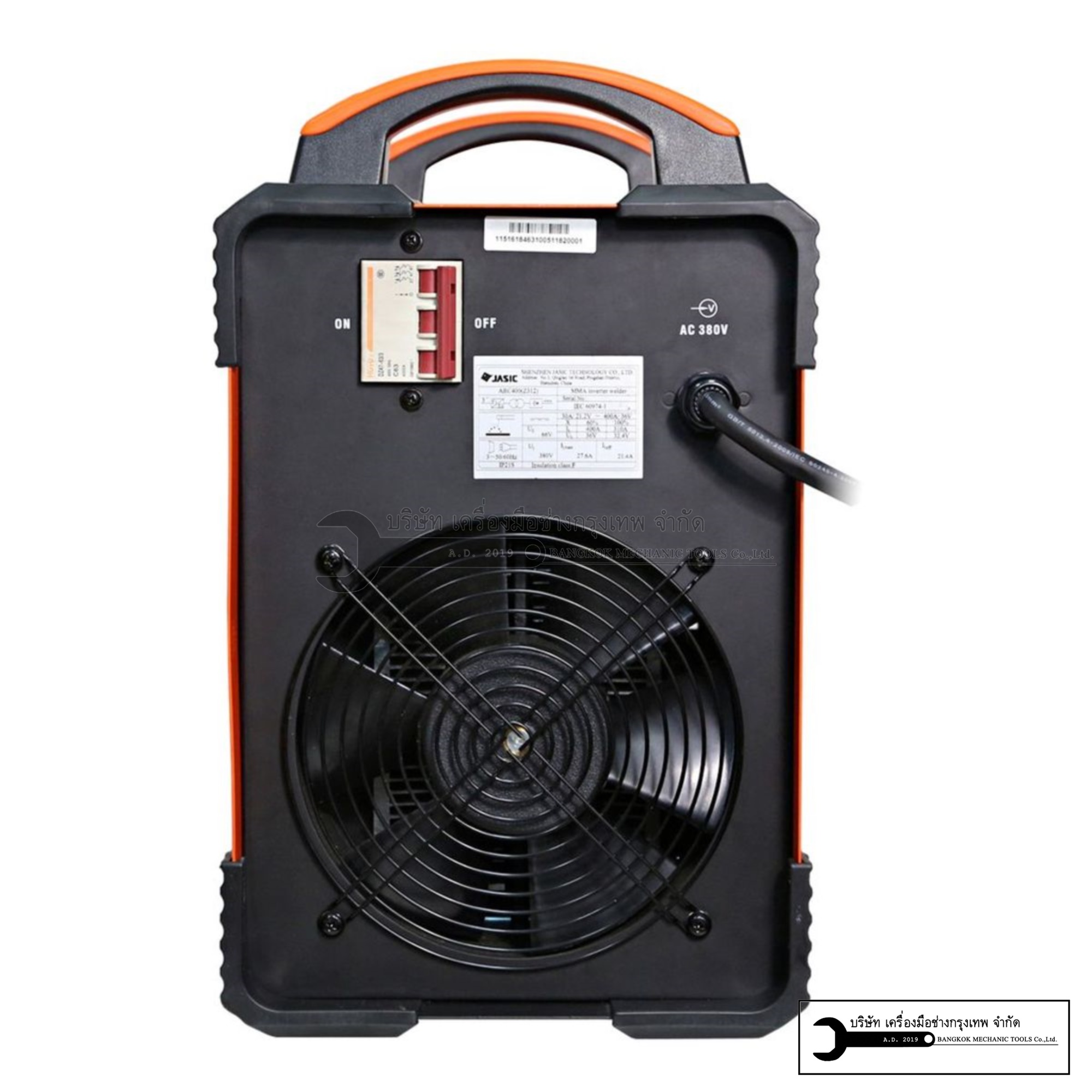 JASIC เครื่องเชื่อม ตู้เชื่อม 400แอมป์ รุ่นARC400-Z312 ไฟ3เฟส 380V
