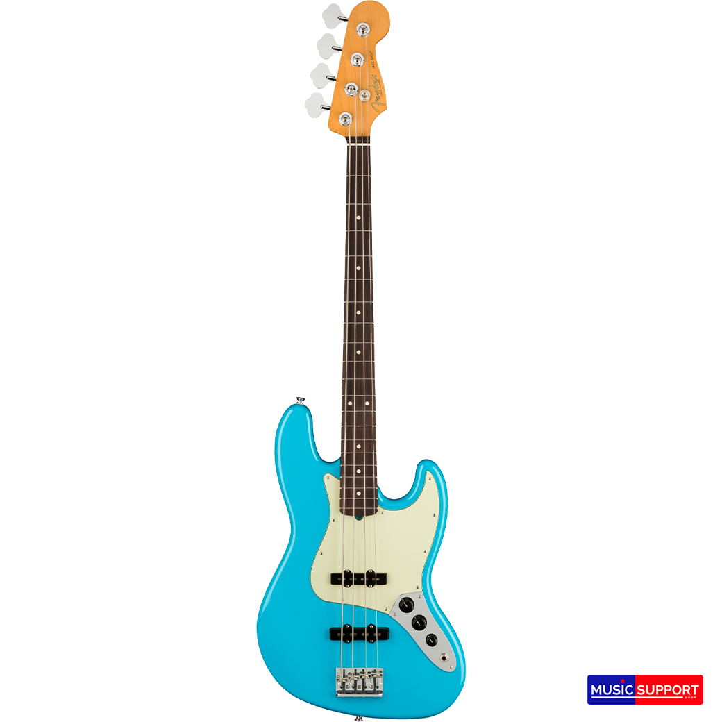 เบสไฟฟ้า Fender American Professional II Jazz Bass® RW Miami Blue