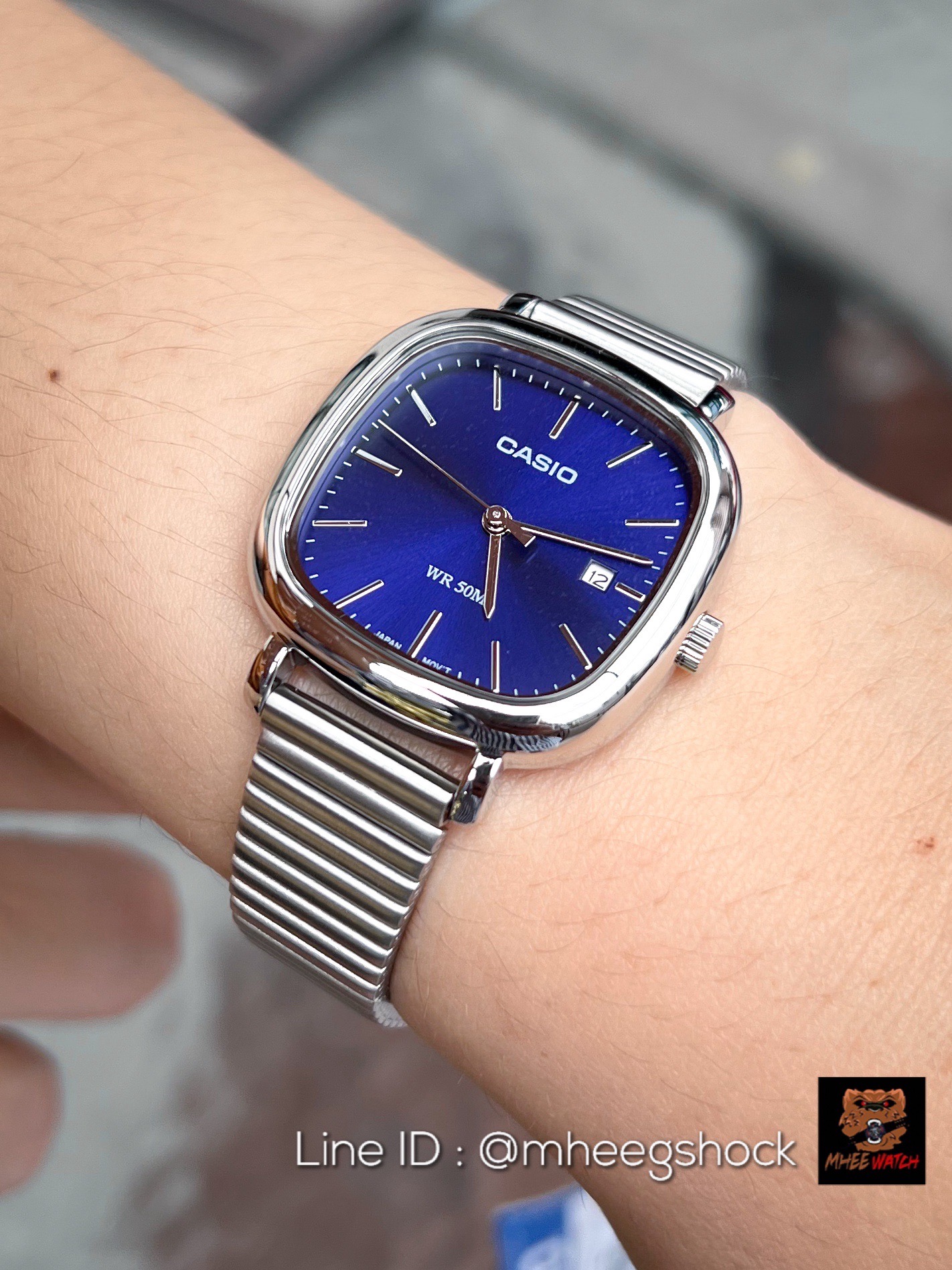 Casio Vintage Big TV Blue Dial