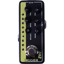 เอฟเฟ็คกีตาร์ไฟฟ้า Mooer Micro Preamp 002 British Gold