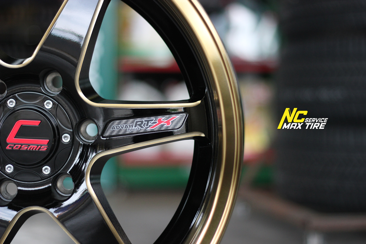 โปรไลฟ์สด / ล้อพร้อมยาง / ล้อแม็ก Cosmis RT-X / หน้า 18x9.5 6H139.7 ET15 หลัง 18x10.5 6H136.7 ET12 / ยาง Cosmis t1 rs 265/60R18 /