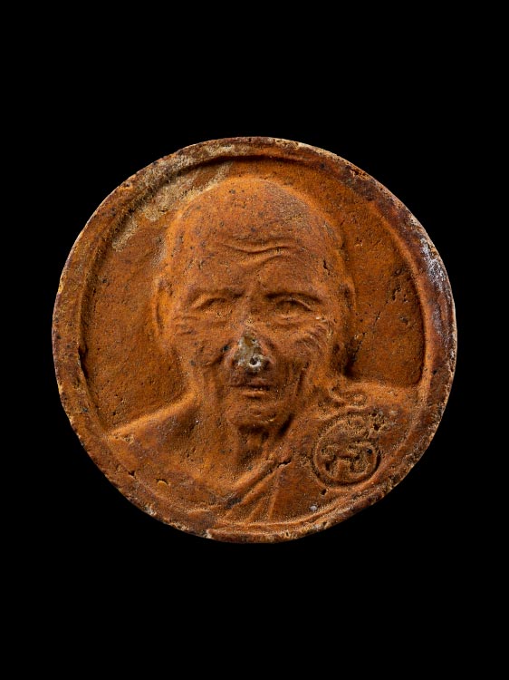 ปี 2511 พระรูปเหมือนจันทร์ลอย หลวงพ่อเต๋ คงทอง สำเนา