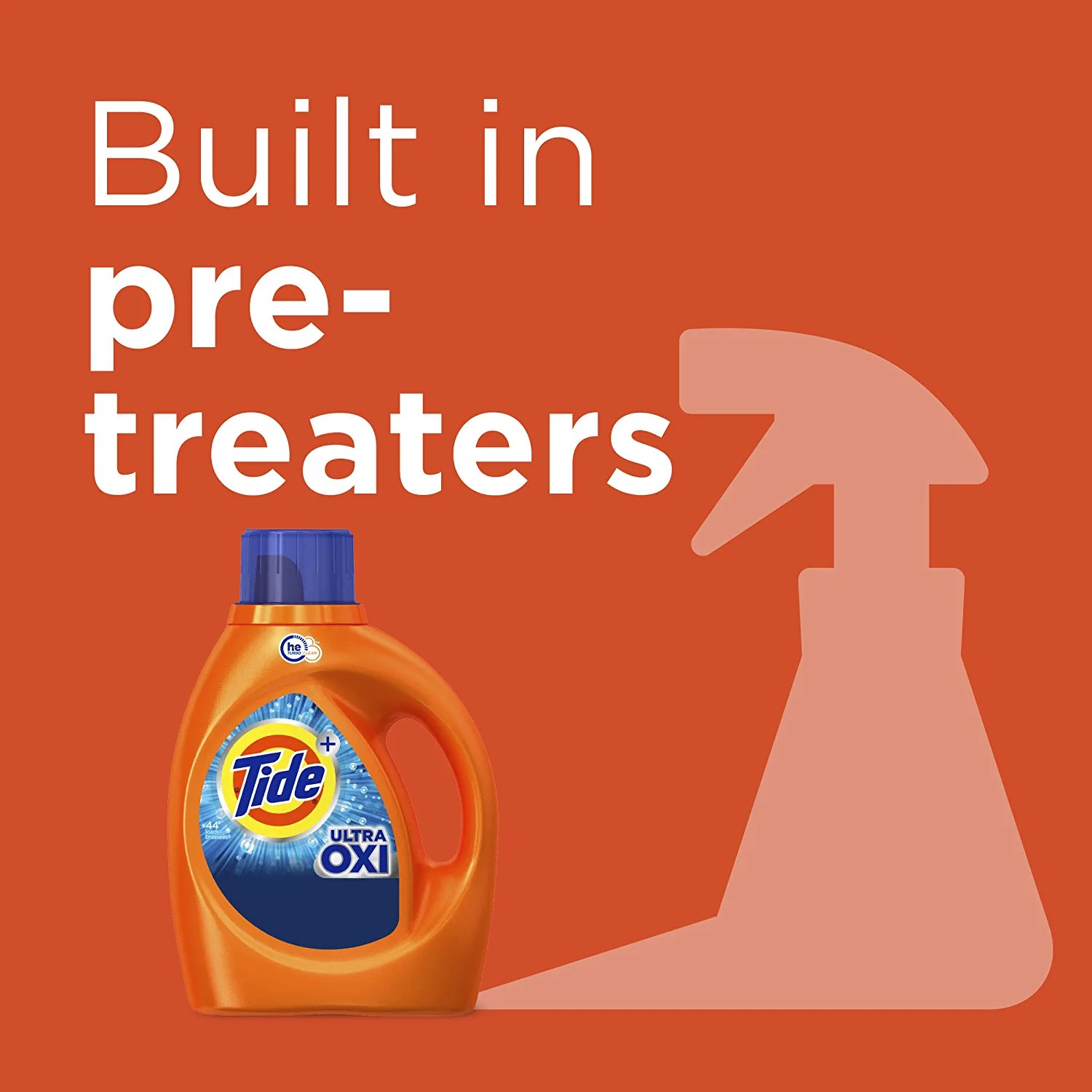 Tide Ultra Oxi Laundry Detergent Liquid Soap, 59 Loads น้ำยาซักผ้าขจัดคราบชนิดน้ำ