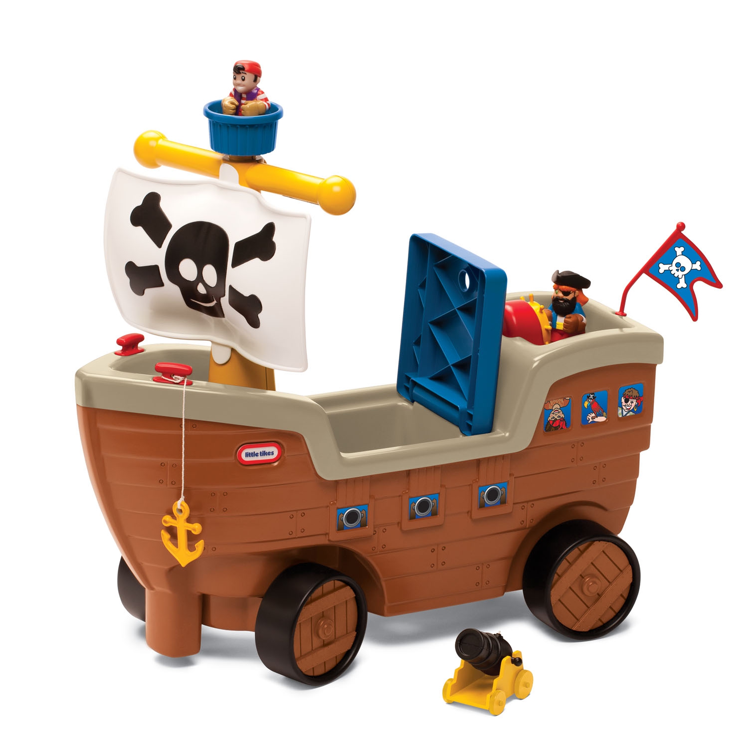 Little Tikes Play n Scoot Pirate Ship รถขาไถเรือโจรสลัด
