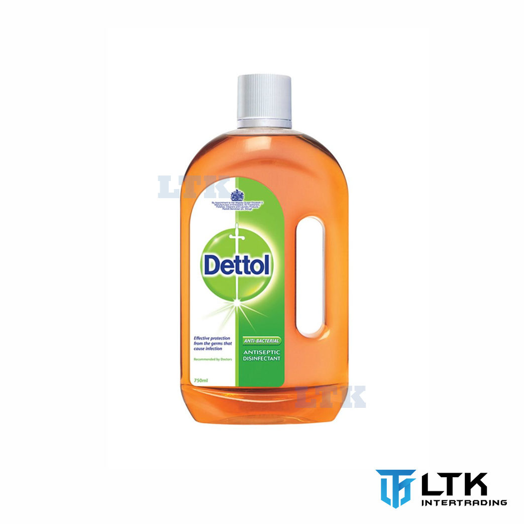 Dettol น้ำยาฆ่าเชื้อโรค Antiseptic Liquid (ตรามงกุฏ) ขนาด 1ลิตร