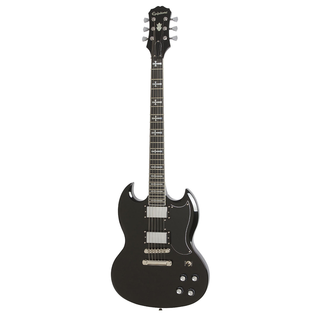 กีต้าร์ไฟฟ้า Epiphone SG TONY IOMMI Custom Ebony (Limited)