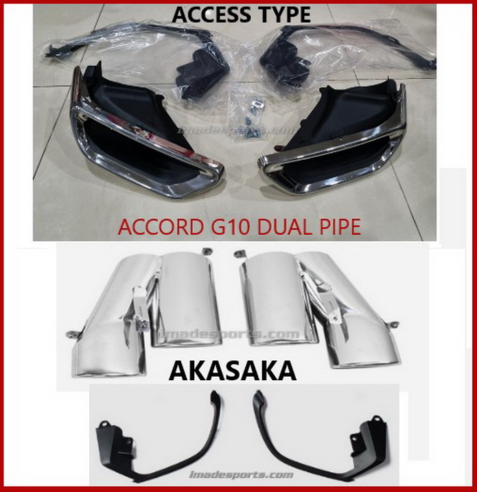 ปลายท่อคู่ Accord G10 2019-2023