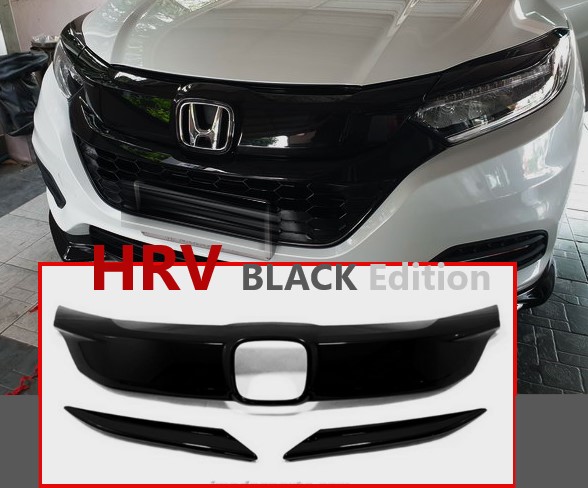 ชุดครอบกระจังหน้า HRV 18-19 Black Edition