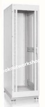 G4-60815 19" GERMAN SERVER RACK 15U, (60 x 80 cm.) Two-Tone White-Gray