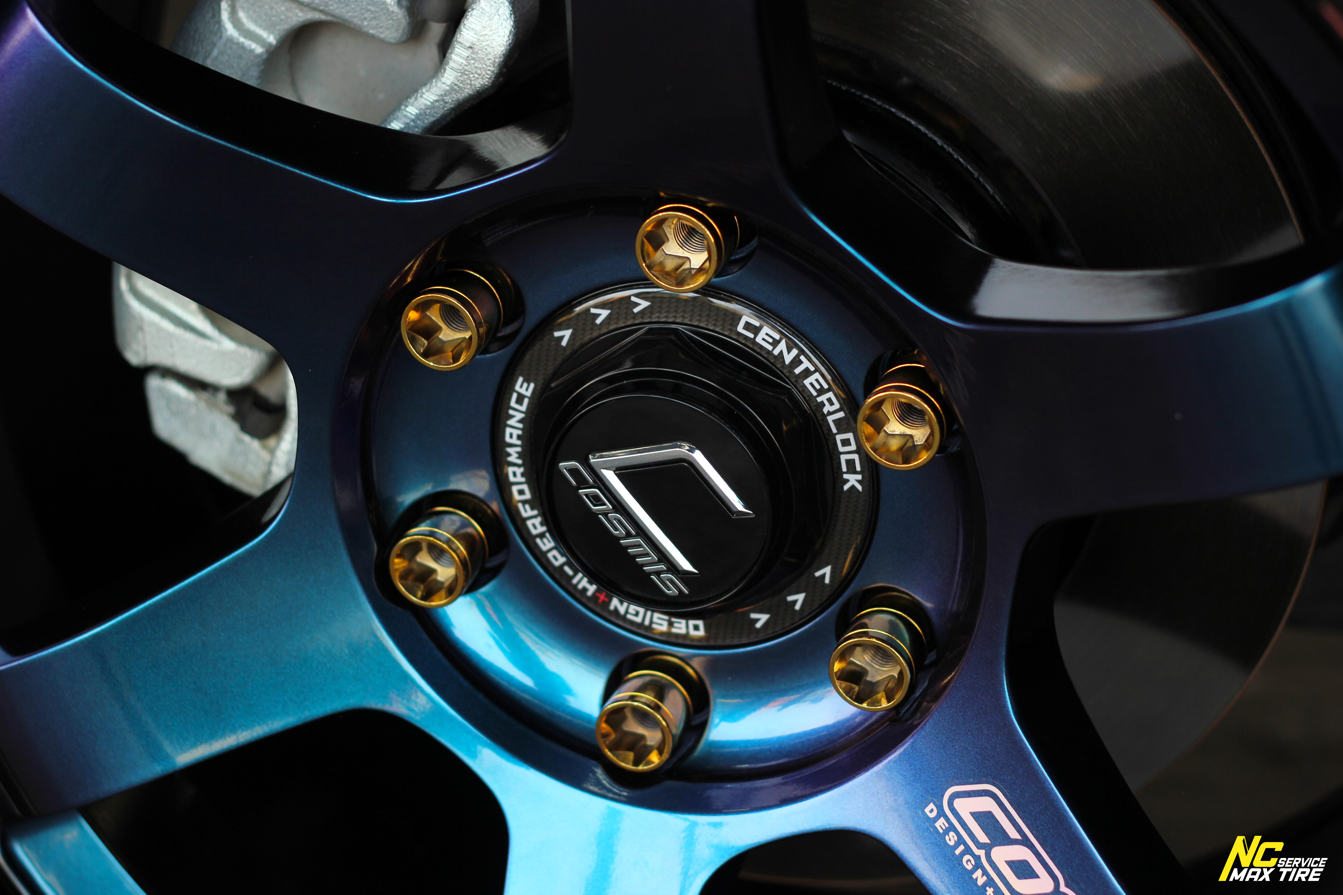 Isuzu Mu-X / ล้อแม็กขอบ18 / Cosmis / RG-06S / 18x9.0 6H139.7 ET15 / ล้อแม็กสีน้ำเงินเฉดพาวเวอร์+เพลท / Custom Color / SUV / PPV / NC