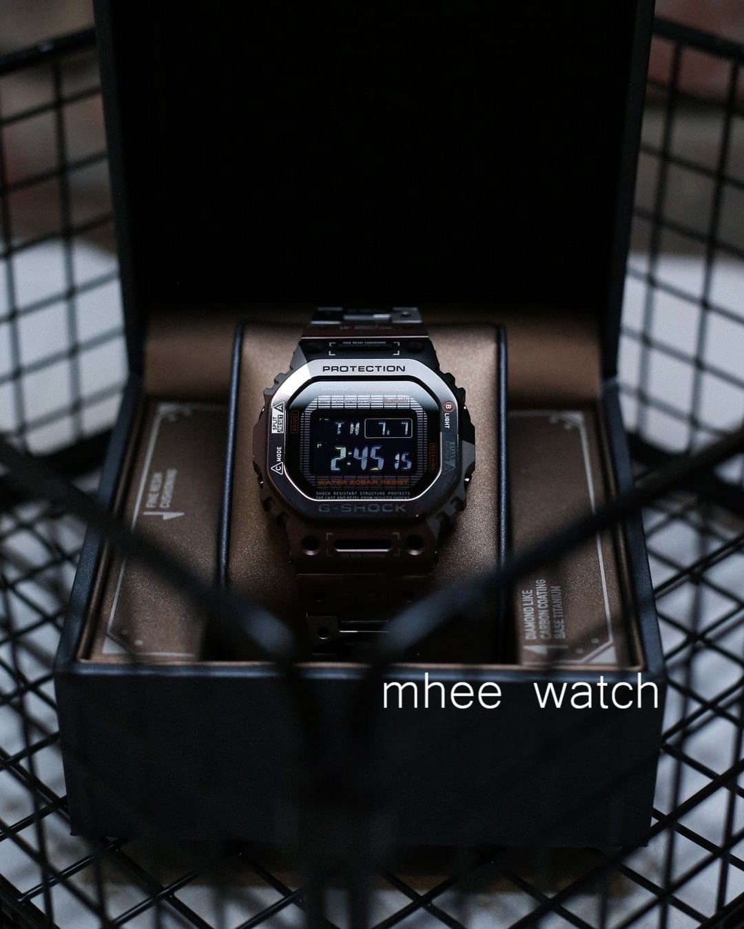 G-SHOCK Full Metal Virtual Armor Titanium Made in Japan GMW-B5000TVB-1 New Arrivals