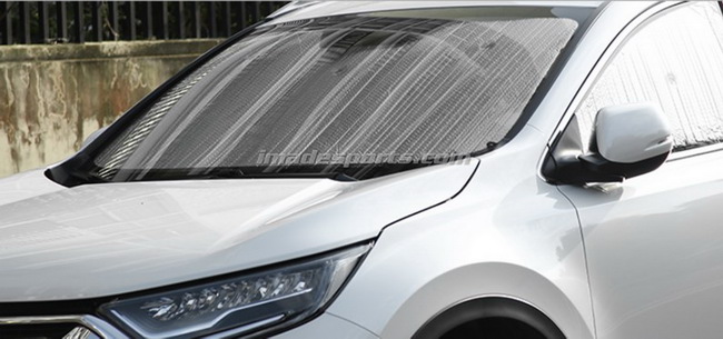 ม่านบังแดดกระจกหน้า CRV G5