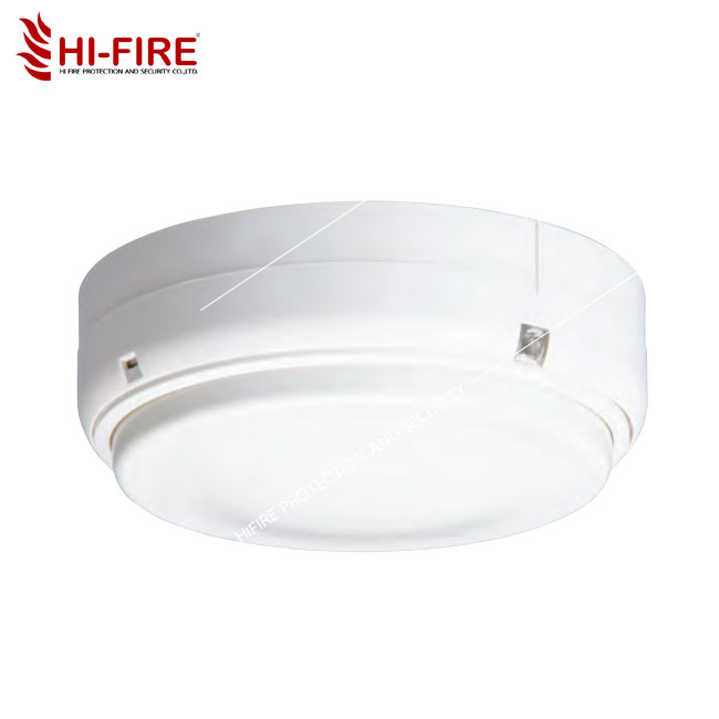 อุปกรณ์ตรวจจับความร้อนชนิดมี LED ค้างสถานะ รุ่น FDPJ206-D-M ไม่รวมฐาน ยี่ห้อ NOHMI