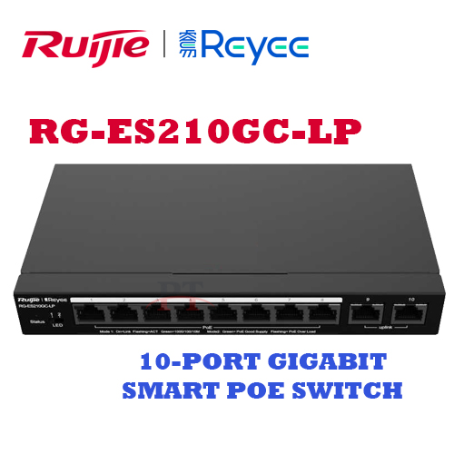 10-Port Gigabit Smart POE Switch