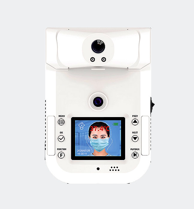 เครื่องวัดไข้อินฟราเรดอัตโนมัติ + บันทึกภาพได้ในครั้งเดียว WAC-K3 Face ใช้ภายในอาคาร แถมฟรี ขาตั้ง, ถ่านชาร์จ 1 ก้อน, Adapter, สาย USB และ Micro SD CARD 2GB รับประกันศูนย์ไทย 1 ปี