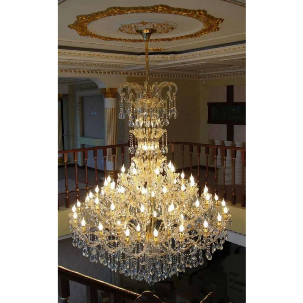 CT161A089 SOTMIA โคมไฟระย้า โคมไฟสไตล์ยุโรป โคมไฟคริสตัล โคมไฟเพดาน Luxury light Chandelier โคมไฟโถงบรรได