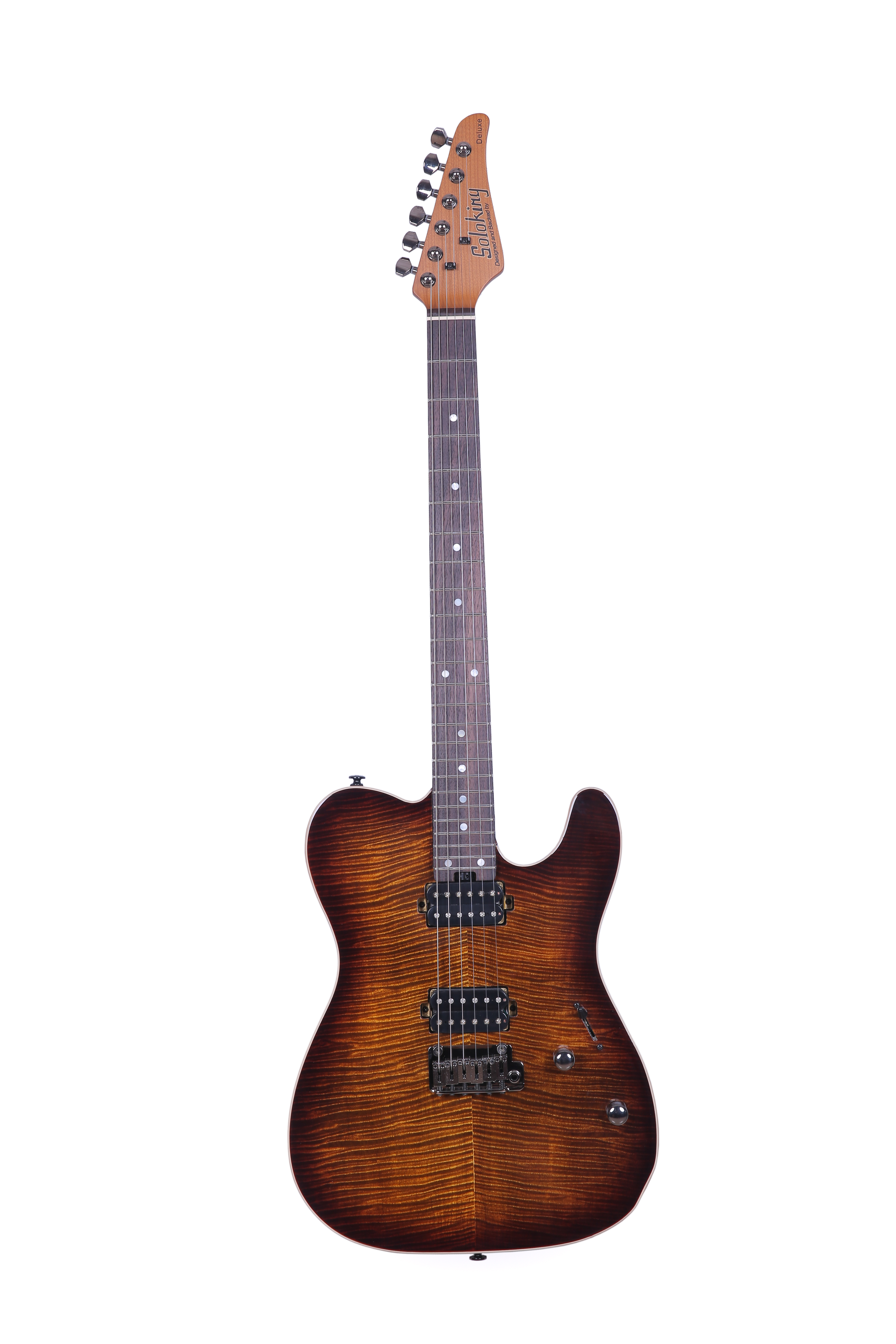 กีตาร์ไฟฟ้า Soloking MT-1 Deluxe FM24 Tobacco gradient