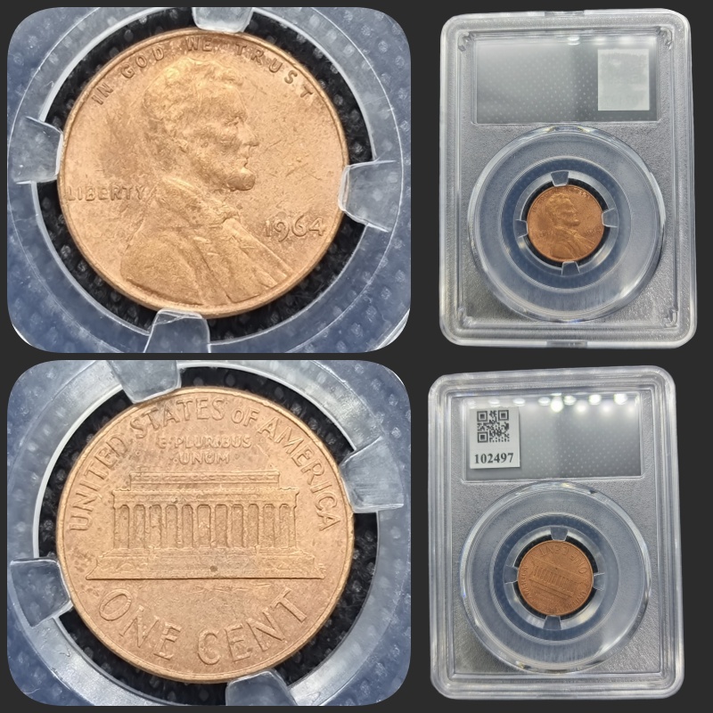 one cent 1964