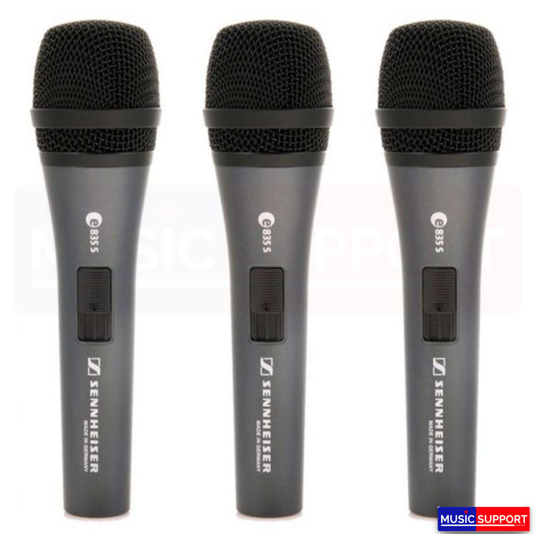ไมโครโฟน Sennheiser 3-PACK E835S Triple Pack