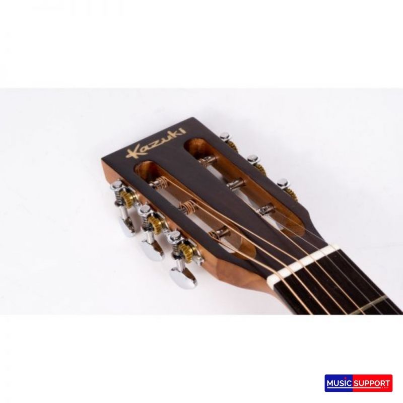 Kazuki โปร่ง 40" Top Solid รุ่น AKZ-SOUL-PL ทรง Palor +กระเป๋า