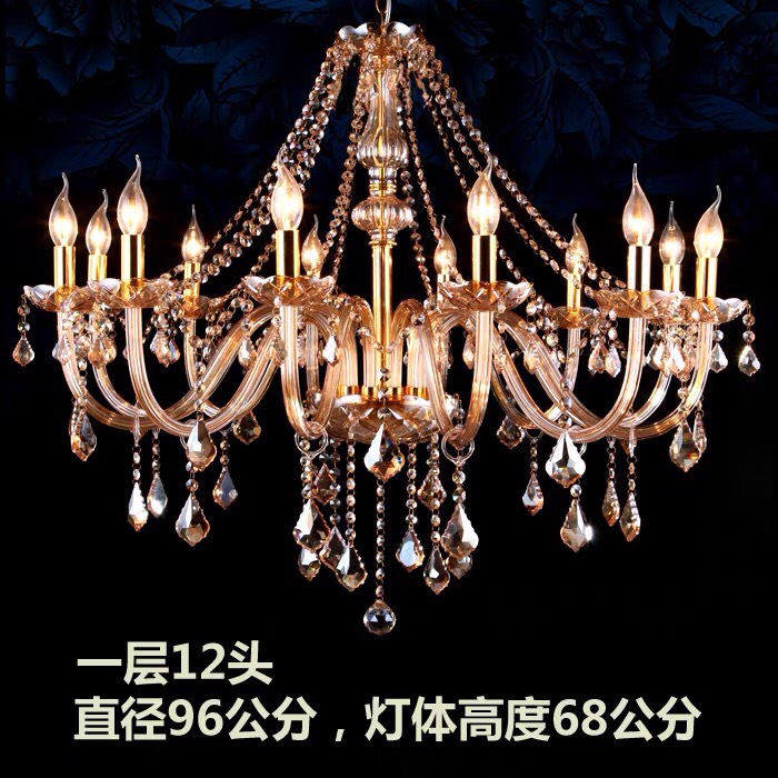 CT001A016 SOTMIA GOLD CHANDELIER โคมไฟ โคมไฟระย้าคริสตัล โคมระย้าวินเทจ โคมไฟเพดาน โคมระย้าห้องอาหาร โคมระย้าเชิงเทียน