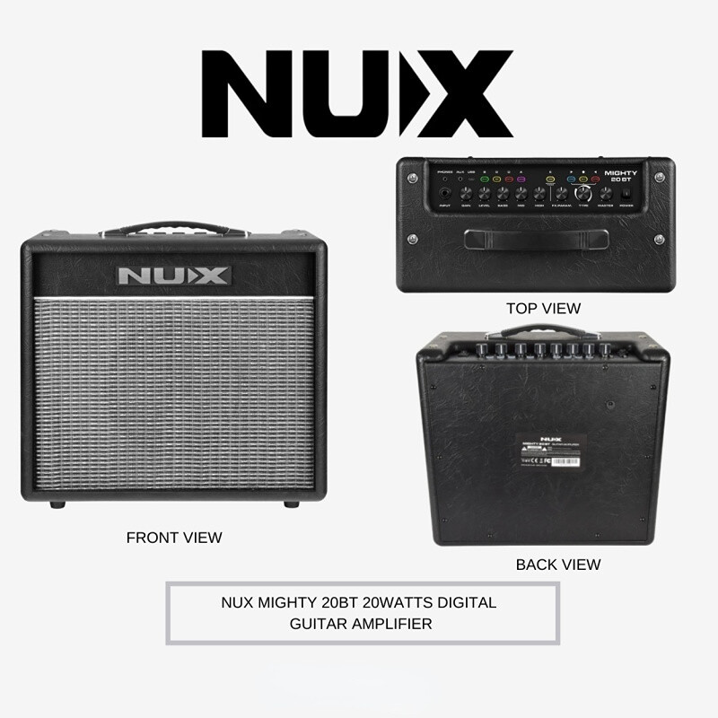แอมป์กีต้าร์ไฟฟ้า NUX Mighty 20 BT