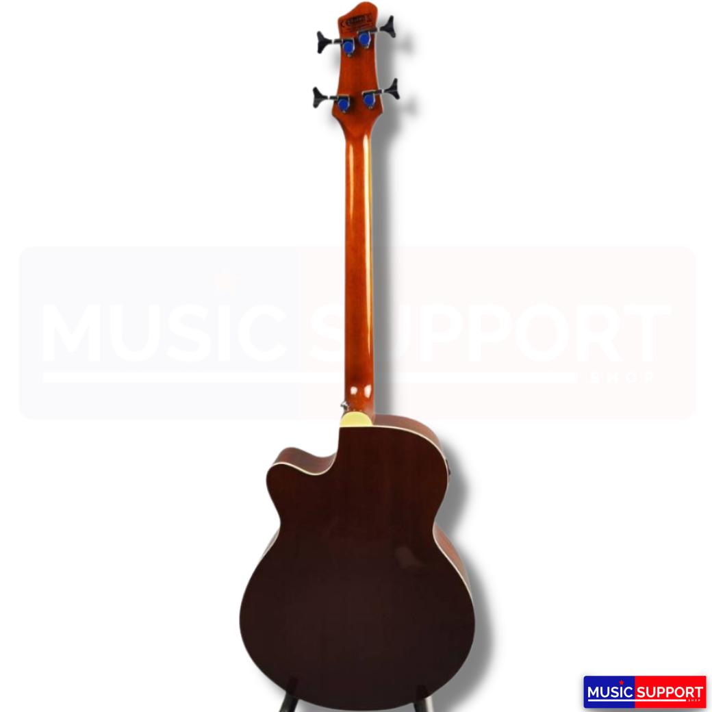 เบสโปร่งไฟฟ้า Mclorence B10 Acoustic Bass 4 Strings with Pickup KLT-1