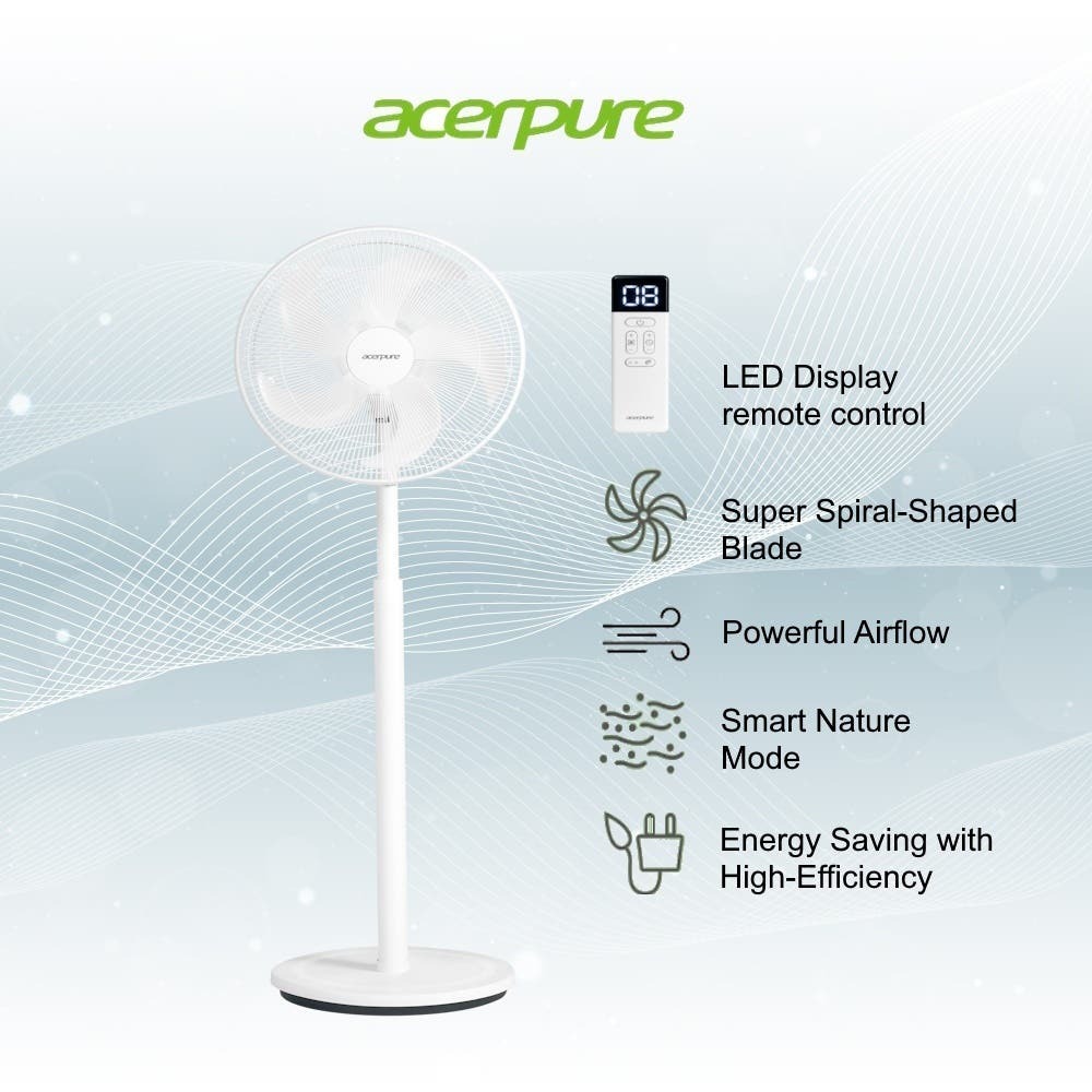 [มีรีโมท] Acer Acerpure Cozy F4 Air Circulator Smart DC Fan AF354-20W / ประกัน 1 ปี