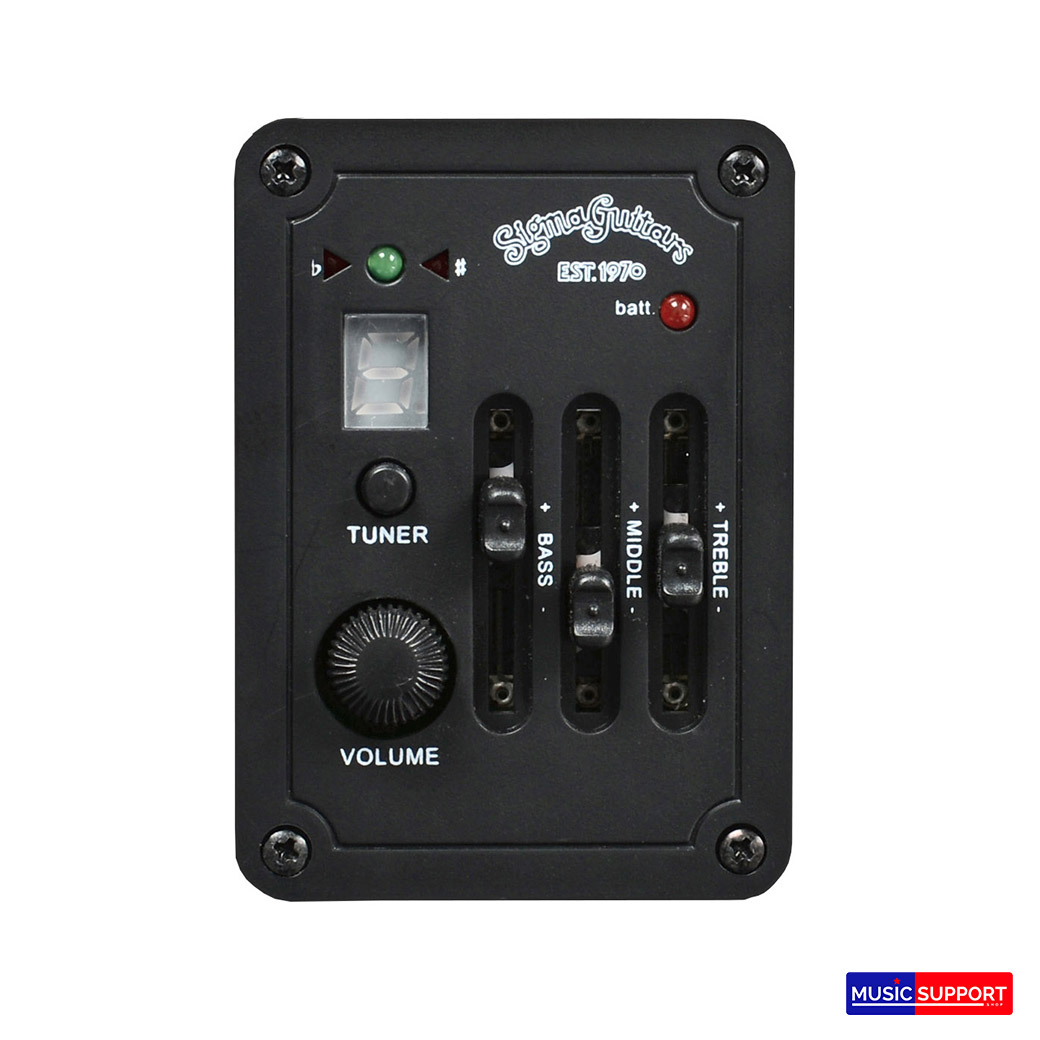 กีตาร์โปร่งไฟฟ้า Sigma GT-CE